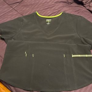 Nursing scrub top size xl